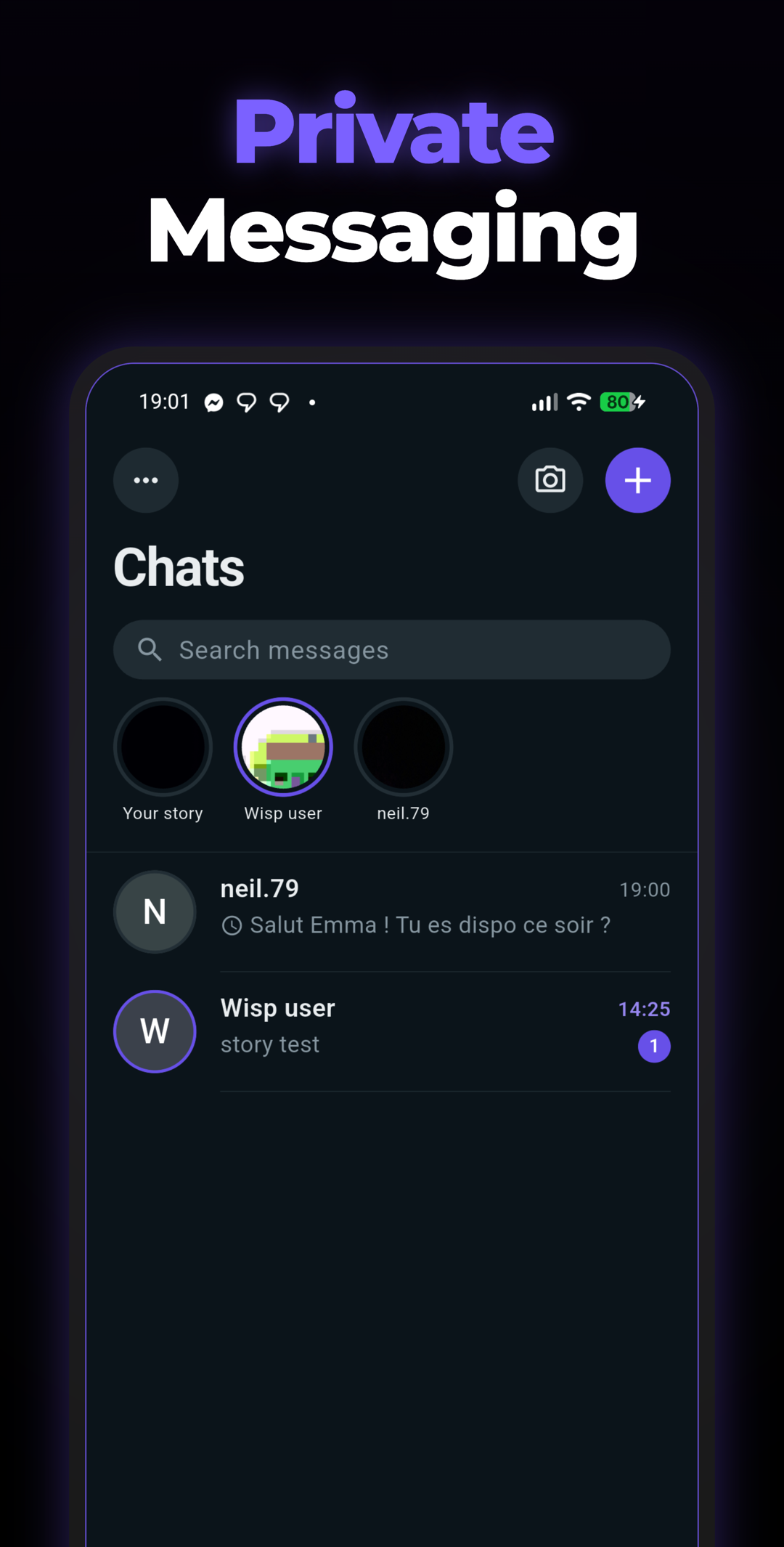 Wisp — Private Messenger